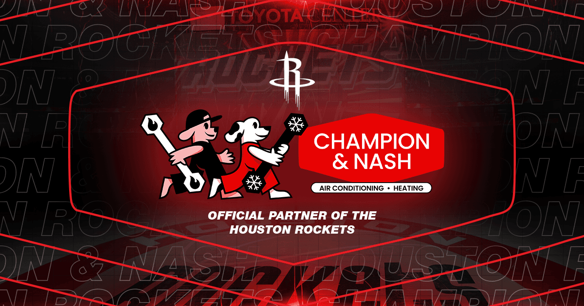Champion and Nash Partners with the Houston Rockets