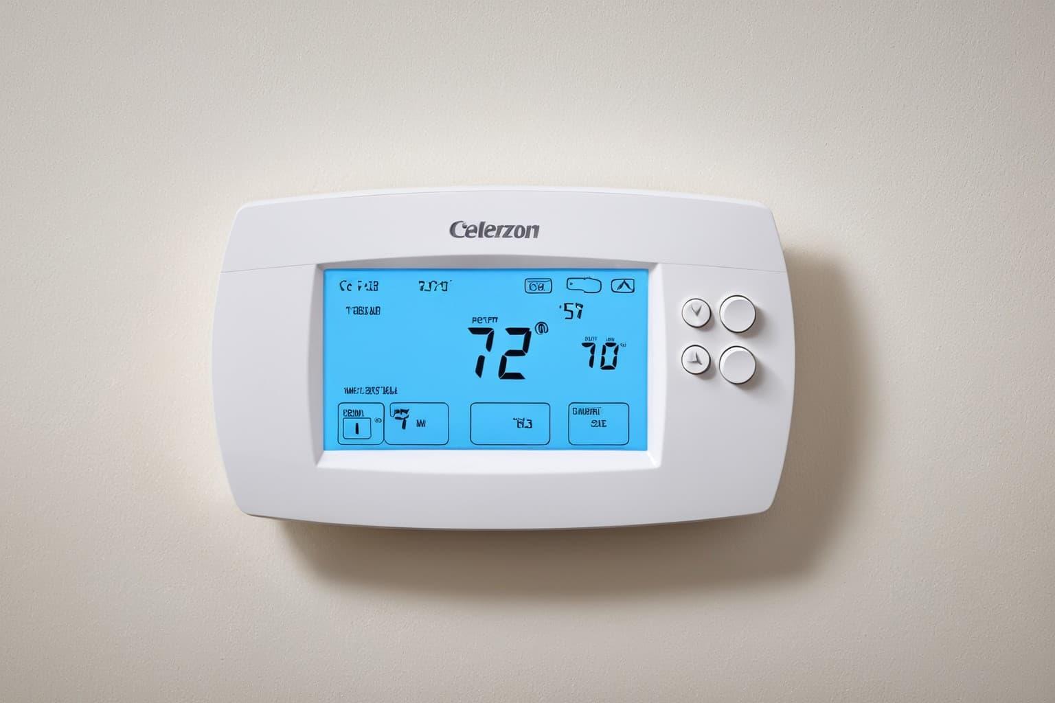 AC Thermostat on Wall