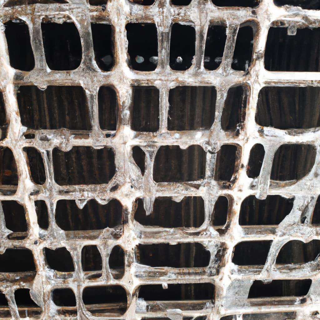 Icy Build Ups on an AC unit